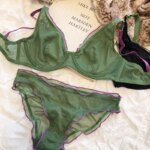 Conjunto de lencería de nylon - Imagen 3