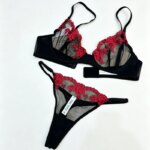 Conjunto de lencería para mujer con encaje - Imagen 5