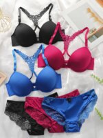 Sujetador para mujer con botones frontales y almohadillas - Imagen 2
