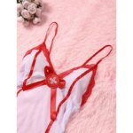 Conjunto de lencería erótica 2027, conjunto de ropa interior transparente de encaje porno, conjunto de sujetador y bragas con liguero, disfraces sexys, conjunto erótico de enfermera. - Imagen 3