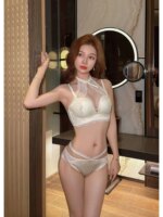 Conjunto de Lencería de Encaje Pure Desire en Oferta, Sujetador sin Tirantes y sin Varillas con Soporte Anticaída, Ropa Interior Femenina Cómoda, Tallas 32-38 - Imagen 6