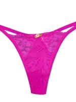 Ropa Interior de Yoga Transpirable de Cintura Baja para Mujer, Tanga de Nailon sin Costuras con Borde de Encaje, Diseño Elega... - Imagen 5