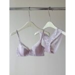 Conjunto de Lencería de Encaje Francés Premium |   Sujetador con aros y media copa push-up para busto grande, ligero, adelgazante y anticaídas para verano BANERDANNI - Imagen 6