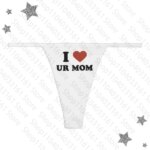 Y2K-bragas en Tanga con estampado de letras para mujer, Tanga Sexy de cintura baja, Bikini sin costuras con espalda en T, ropa interior femenina con estampado de letras - Imagen 2