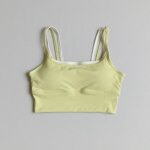 Sujetador deportivo transpirable para mujer, top de fitness a prueba de golpes, top corto push-up para gimnasio, sujetador deportivo, top de entrenamiento, sujetador de yoga sin costuras - Imagen 5