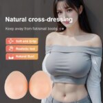 LERVANLA Prótesis de Senos de Silicona sin Pezones, Base Cóncava, para Aumento de Pecho Femenino - Imagen 2