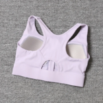 Nuevo sujetador deportivo para mujer 2026 con cremallera frontal ajustable, alta resistencia, a prueba de golpes, fruncido, sexy y con espalda cruzada para entrenamiento. - Imagen 2