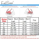 FallSweet 1/2 Uds. Sujetador deportivo sin aros para mujer Bralette de talla grande lencería cómoda Sexy diseño antiflacidez de copa completa fija - Imagen 6