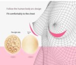 Instrumento de aumento de pecho, terapia de masaje de luz roja, almohadilla de masaje de pecho, compresa caliente, masaje de vibración inalámbrico - Imagen 5