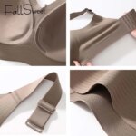 FallSweet-Sujetador Push Up sin costuras para mujer, ropa interior inalámbrica, Bralette antiflacidez, sujetador fino y cómodo de talla grande, lencería femenina - Imagen 5