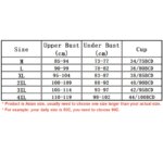 FallSweet-Sujetador de talla grande sin costuras para mujer, Bralette sin aros con cuello en V profundo, ropa interior transpirable de copa fina Sexy, 2 uds. - Imagen 6