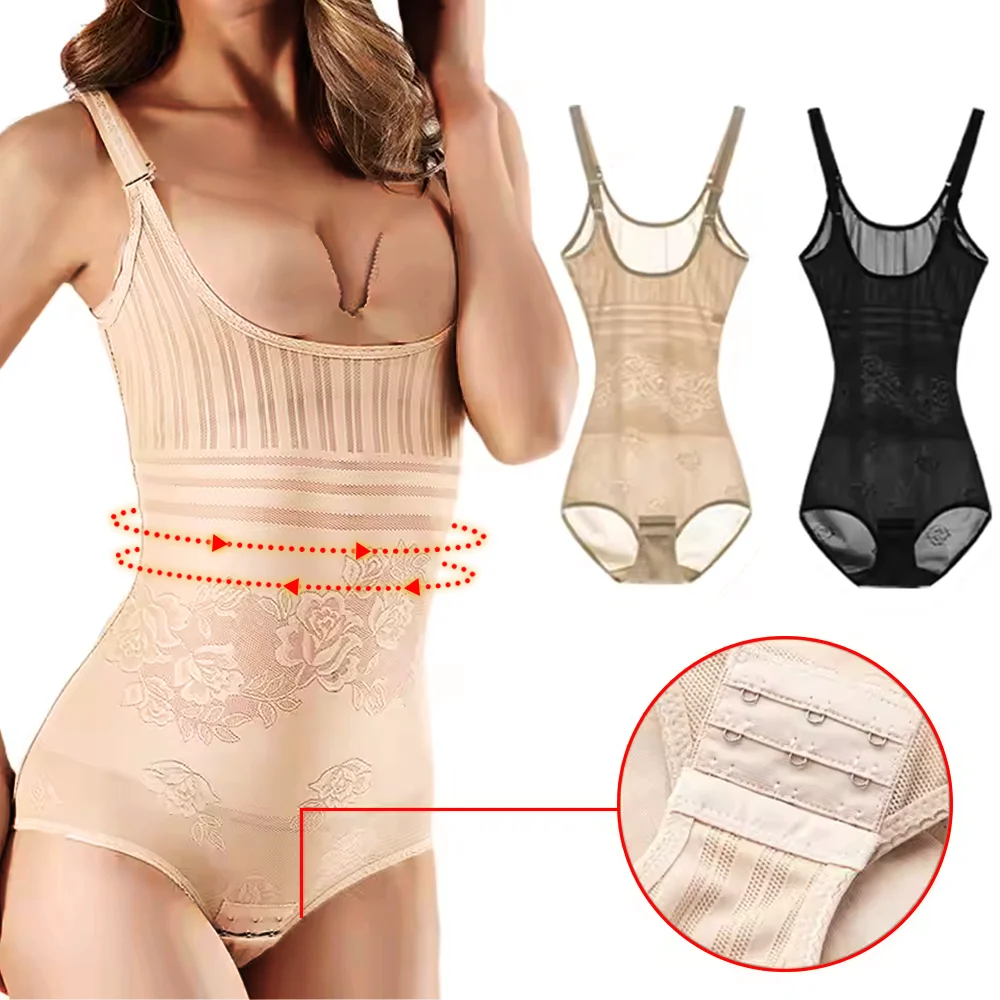 33539-3v03xg.png Faja moldeadora de cuerpo para mujer, entrenador de cintura, ropa interior adelgazante con Control de barriga, corsé plano para vientre, ropa moldeadora, faja firme debajo del busto - Imagen 1