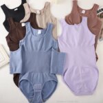 2025 nuevo Body Shapewear con cinturón con cremallera mujeres Control de barriga Fajas Body Shaper cintura entrenador adelgazante Cincher Corset Tops - Imagen 6