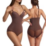 Body moldeador para mujer, corsé deshuesado de acero, Control de barriga, moldeador de cuerpo adelgazante