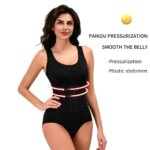 RGGMQQ 1PCS Body Moldeador Reductor para Mujer, Control de Abdomen, Moldeador de Cuerpo Completo, Corsé Entrenador de Cintura, Top sin Mangas - Imagen 3