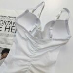 Body moldeador para mujer, para control de barriga, sujetadores incorporados, corsés moldeadores de cuerpo adelgazantes ajustados - Imagen 2