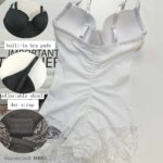 Body moldeador para mujer, para control de barriga, sujetadores incorporados, corsés moldeadores de cuerpo adelgazantes ajustados - Imagen 5