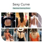 Sujetador moldeador para mujer, corsé con escote en V profundo, Tanga, entrenador de cintura, correa transparente, ropa moldeadora de realce, monos sin espalda, Push Up acolchado - Imagen 5