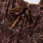 Top Corsé Floral Romántico con Bordado y Lazos Delanteros, Moldeador de Cintura para Mujer - Imagen 6