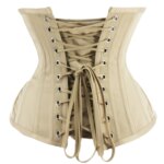 Top con corpiño de corsé ajustable sexy con correas de liga Corsé con corpiño moldeador de novia para boda - Imagen 4