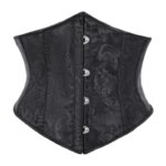 Corsé Jacquard Blanco, Cincher de Cintura, Bustier, Moldeador de Cuerpo, Lencería Reductora - Imagen 2