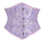 Corsé Jacquard Blanco, Cincher de Cintura, Bustier, Moldeador de Cuerpo, Lencería Reductora - Imagen 4