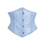 Corsé Jacquard Blanco, Cincher de Cintura, Bustier, Moldeador de Cuerpo, Lencería Reductora - Imagen 5