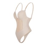 Body de compresión moldeador de cuerpo para mujer, lencería de una pieza, ropa moldeadora sin espalda con sujetador, corsé, ropa interior adelgazante - Imagen 2