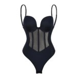 Body de compresión moldeador de cuerpo para mujer, lencería de una pieza, ropa moldeadora sin espalda con sujetador, corsé, ropa interior adelgazante - Imagen 4