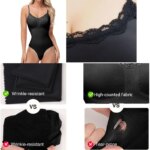 Faja moldeadora de tirantes para mujer, corsé de una pieza rosa con espalda hermosa, que estiliza el abdomen y levanta la cadera, ropa ajustada y resistente. - Imagen 3