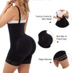 Fajas Colombianas Shapewear mujeres Control de barriga levantador de glúteos moldeador de cuerpo fajas reductoras y moldeadoras de alta compresión - Imagen 2