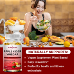 Cápsulas de Vinagre de Sidra de Manzana para un Vientre Plano, Control de Peso, Digestión, Desintoxicación, Metabolismo, Quema de Grasa, Supresor del Apetito - Imagen 4