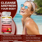 Cápsulas de Vinagre de Sidra de Manzana para un Vientre Plano, Control de Peso, Digestión, Desintoxicación, Metabolismo, Quema de Grasa, Supresor del Apetito - Imagen 2