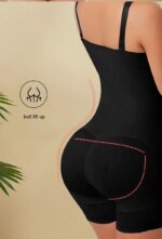 AfruliA Fajas Colombiana faja moldeadora de cuerpo completo levantador de glúteos monos Control de barriga bragas entrenador de cintura muslo más delgado - Imagen 3