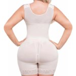 Faja moldeadora de cuerpo de alta compresión para mujer, Fajas Colombianas, fajas correctivas, Control de barriga, post liposucción, adelgazamiento BBL - Imagen 2