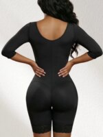 Faja colombiana de alta compresión para mujer con sujetador incorporado, moldeadora de abdomen y glúteos, y realzadora de caderas anchas. - Imagen 6