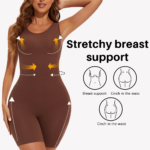 Bodysuits sexys de cobertura total, ropa moldeadora, body reductor de muslos, body moldeador de hombros anchos, jumpsuit sin costuras, moldeadores reductores. - Imagen 2