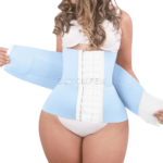 Fajas colombianas elásticas con Control de barriga doble, entrenador de cintura en forma de Abdomen, cinturón ajustable para poscirugía, recortador de cintura - Imagen 6