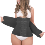 Fajas colombianas elásticas con Control de barriga doble, entrenador de cintura en forma de Abdomen, cinturón ajustable para poscirugía, recortador de cintura - Imagen 3