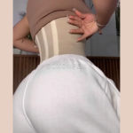 Fajas colombianas elásticas con Control de barriga doble, entrenador de cintura en forma de Abdomen, cinturón ajustable para poscirugía, recortador de cintura - Imagen 2