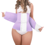 Fajas colombianas elásticas con Control de barriga doble, entrenador de cintura en forma de Abdomen, cinturón ajustable para poscirugía, recortador de cintura - Imagen 5