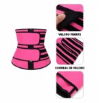 Corsé moldeador para mujer, faja reductora para mujer, reductor abdominal ajustable, brinda soporte para cintura y busto, adecuado para fitness, deportes y pérdida de grasa - Imagen 6