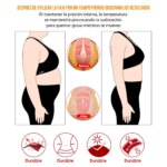 Corsé moldeador para mujer, faja reductora para mujer, reductor abdominal ajustable, brinda soporte para cintura y busto, adecuado para fitness, deportes y pérdida de grasa - Imagen 4