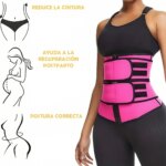 Corsé moldeador para mujer, faja reductora para mujer, reductor abdominal ajustable, brinda soporte para cintura y busto, adecuado para fitness, deportes y pérdida de grasa - Imagen 6