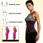 Corsé moldeador para mujer, faja reductora para mujer, reductor abdominal ajustable, brinda soporte para cintura y busto, adecuado para fitness, deportes y pérdida de grasa - Imagen 2