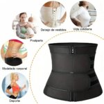 Corsé moldeador para mujer, faja reductora para mujer, reductor abdominal ajustable, brinda soporte para cintura y busto, adecuado para fitness, deportes y pérdida de grasa - Imagen 3
