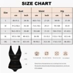Body moldeador para mujer, Control de barriga, cuello en V, diseño cruzado, moldeador de levantamiento de glúteos, Invisible para uso diario - Imagen 2