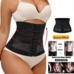 Faja Reductora Modeladora De Abdomen Y Cintura Para Entrenamientos Con 3 Niveles De Ajuste - Imagen 8