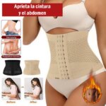 Faja Reductora Modeladora De Abdomen Y Cintura Para Entrenamientos Con 3 Niveles De Ajuste
