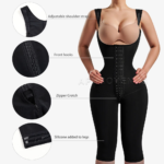 Fajas Colombianas para mujer, pantalones largos, ropa moldeadora de cuerpo completo, entrenador de cintura posparto, moldeador post liposucción, Body con Control de barriga - Imagen 5